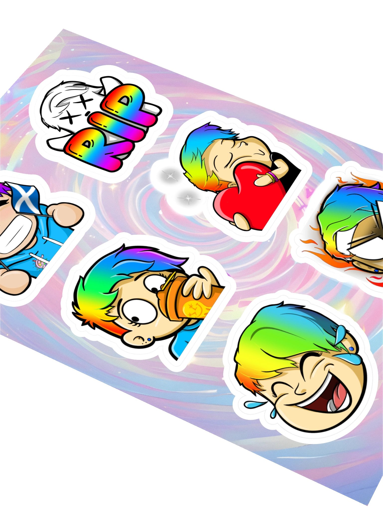 Emote Sticker Sheet product image (2)