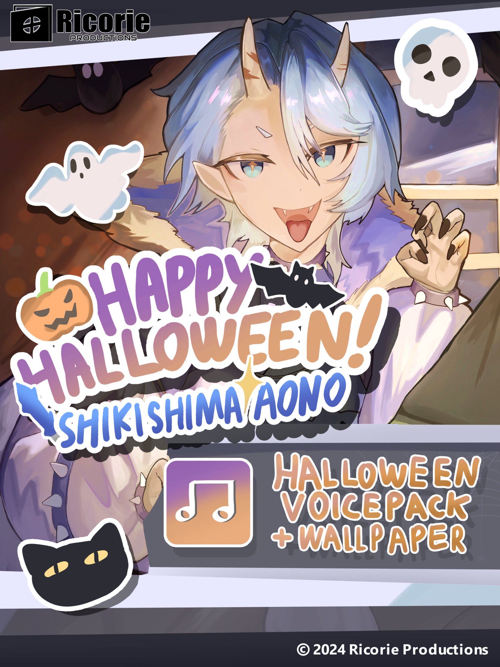 Shikishima Aono Halloween 2024 Voicepack product image (1)