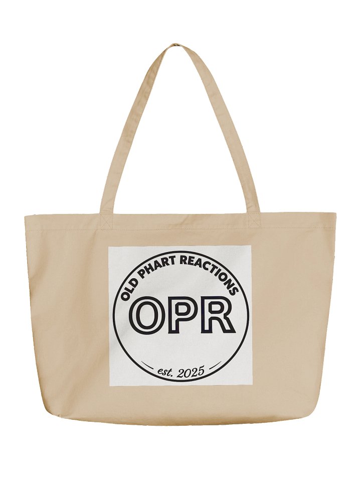 OPR Logo Organic Tote Bag product image (5)