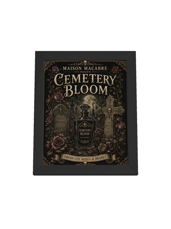 Cemetery Bloom Poster product image (1)