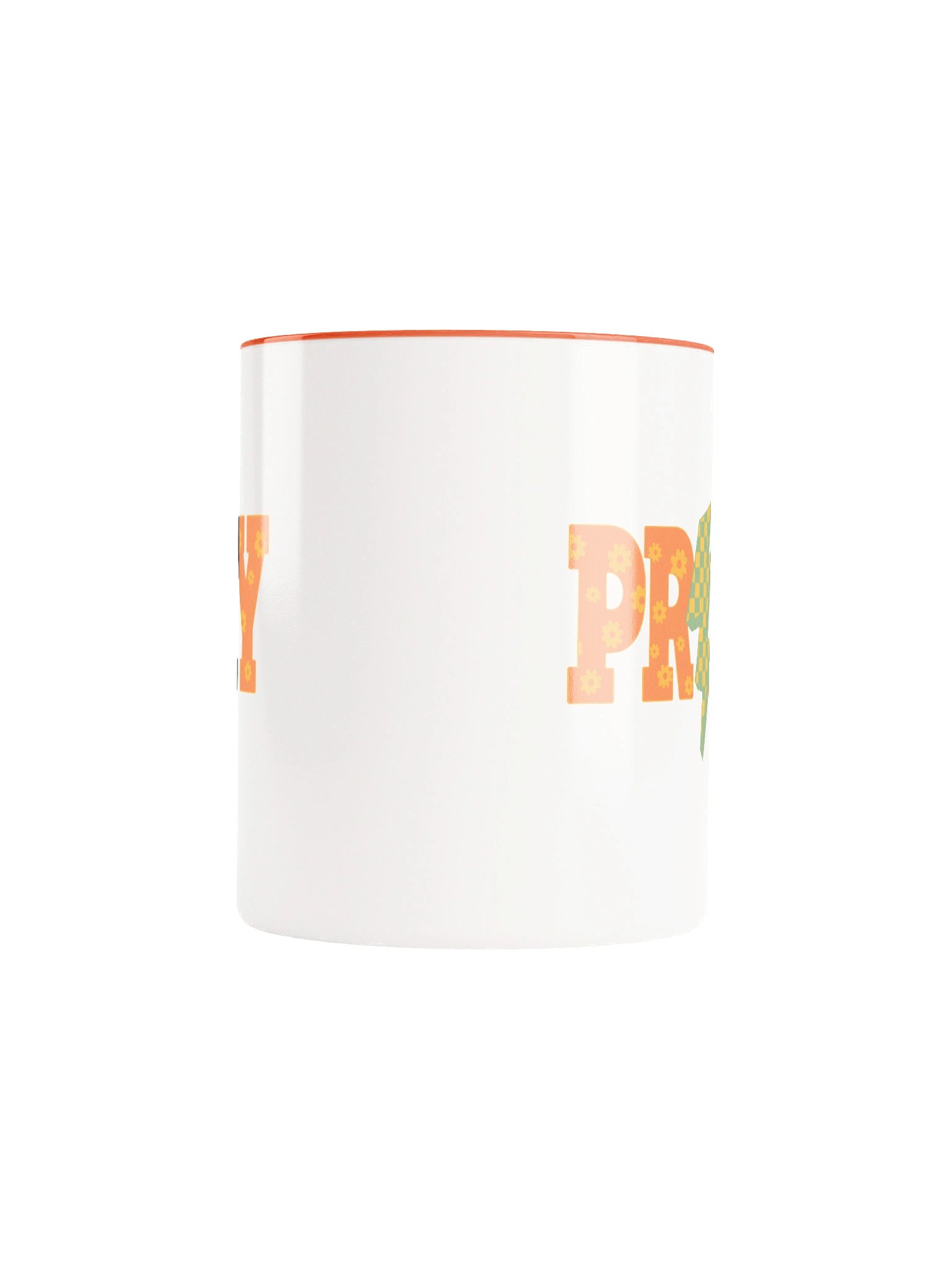 Floral PRAY Ceramic Mug product image (6)