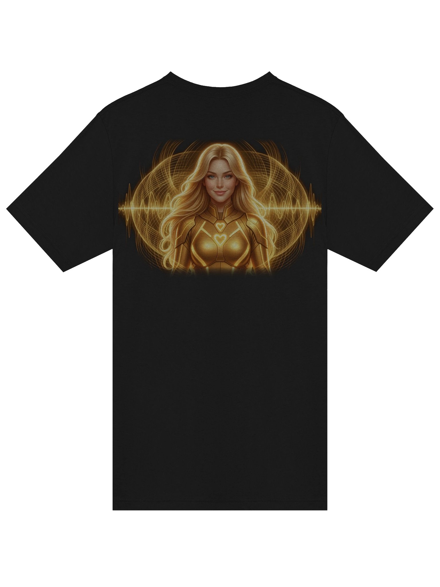 Solara "Golden Synth" Premium Athletic Tee product image (4)