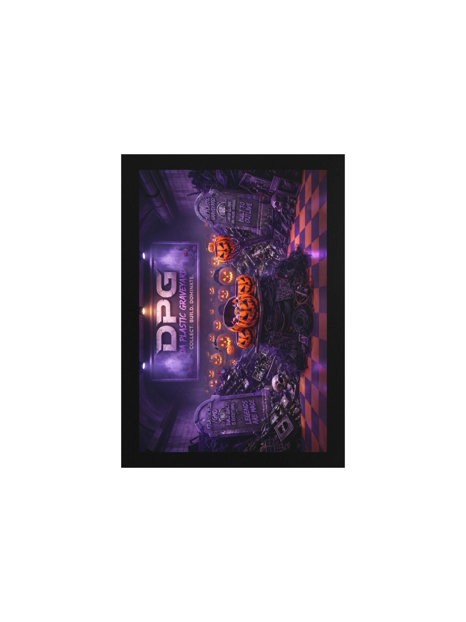 DA Plastic Graveyard Pumpkin Poster product image (1)