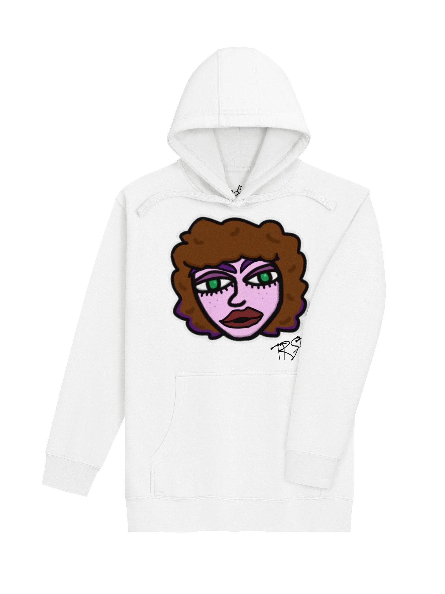 KELZ LARGE PRINT HOODIE product image (4)