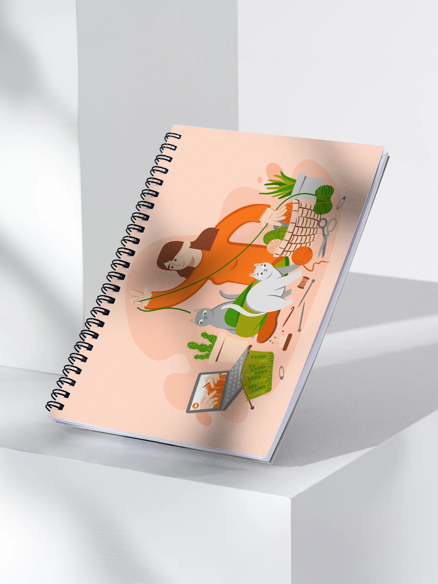 Cozy Crafter's Spiral Notebook product image (3)