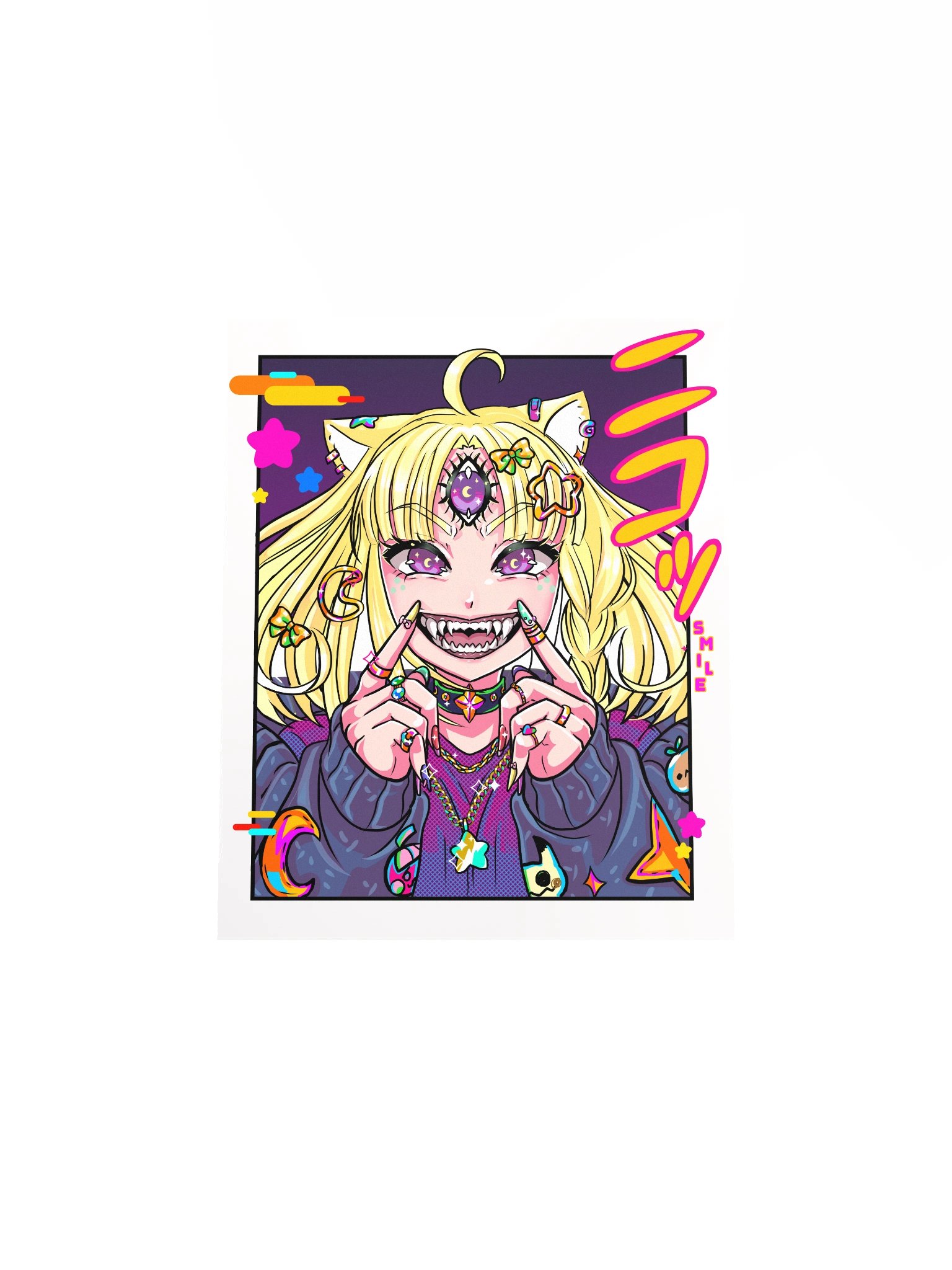 smile art print product image (4)