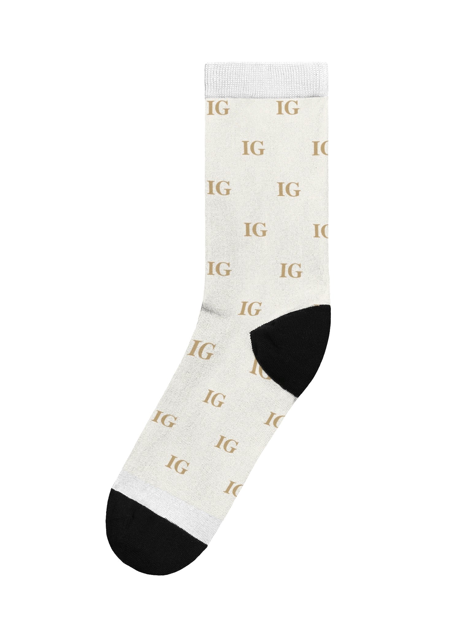 Idle Garage IG Pattern Crew Socks product image (1)