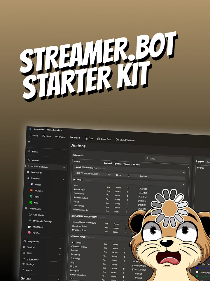 Streamerbot Starter Kit product image (1)