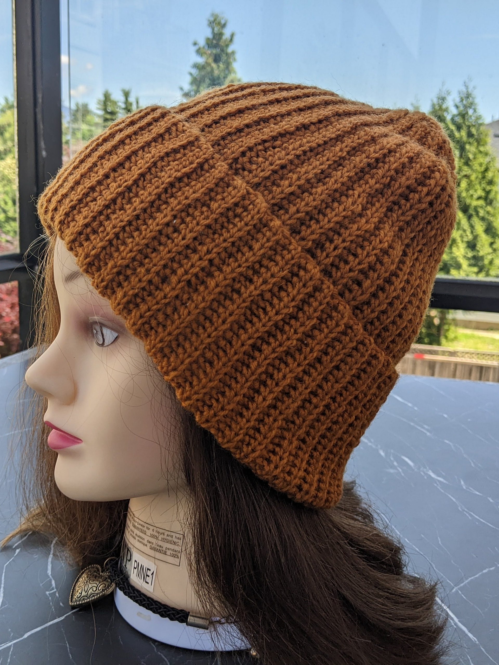 Crochet Casual Unisex Beanie Pattern product image (9)
