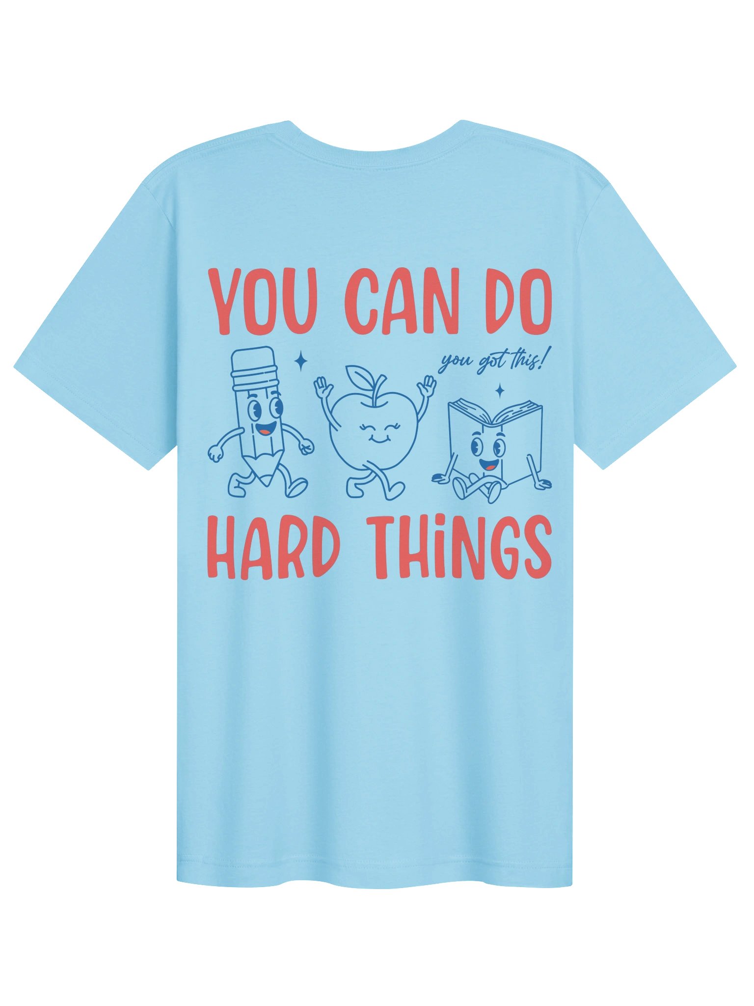 Teacher T-shirt You Can Do Hard Things Classroom Tee product image (19)