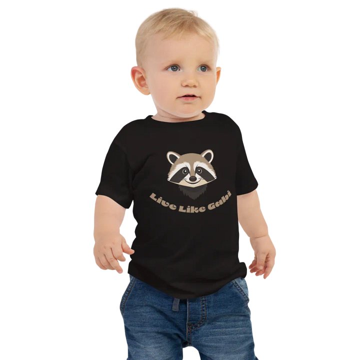 Live Like Gabi Raccoon Baby Tee product image (1)