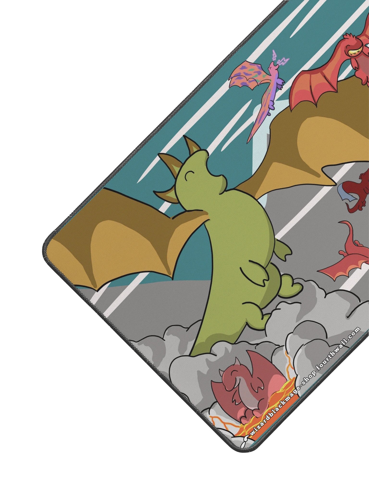 Cute Dragon Commander Deck Playmat product image (3)