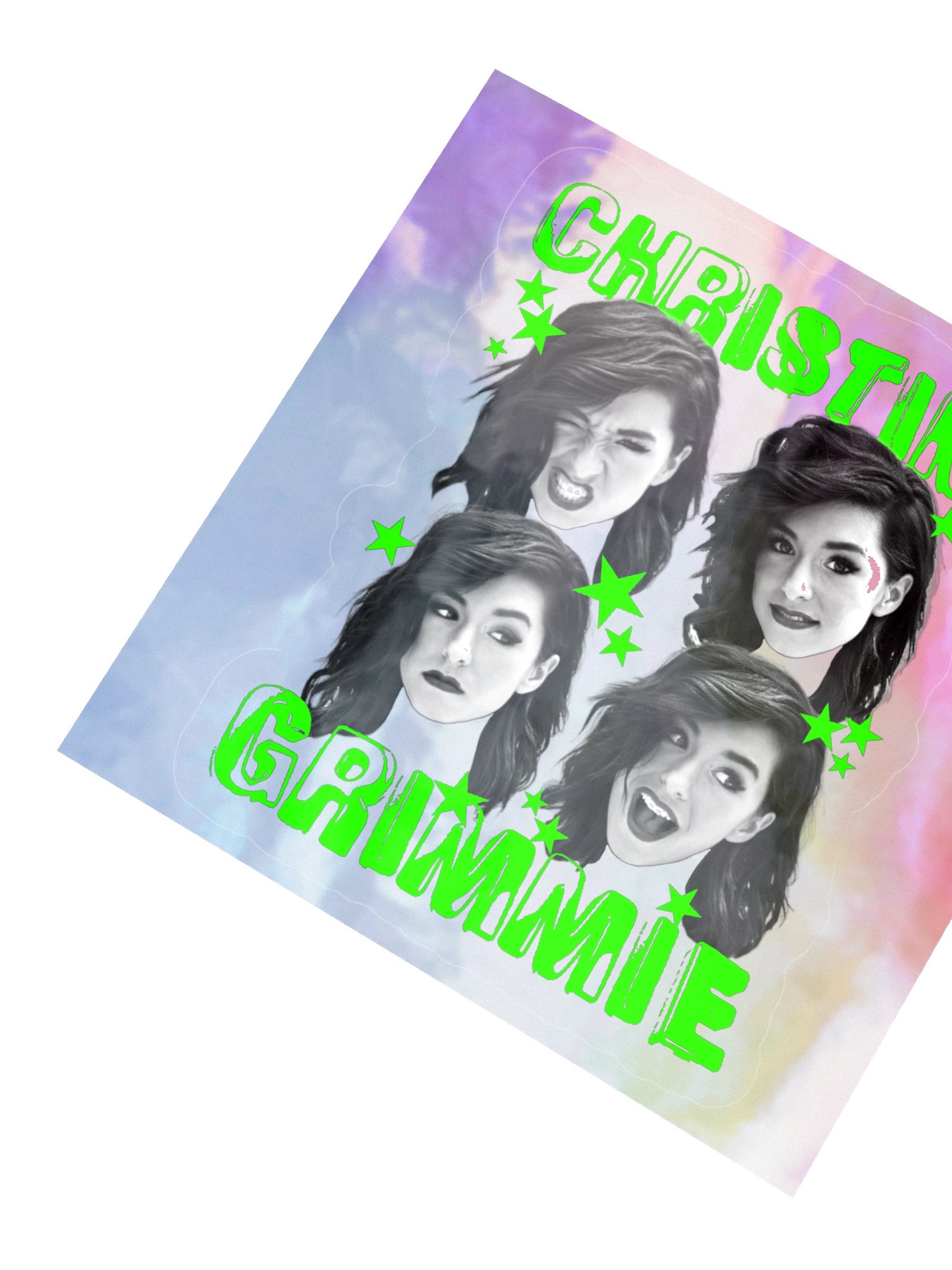 Holographic Head Sticker product image (2)