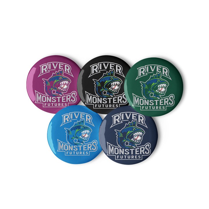 Fierce Futures Logo Pin Button Set product image (3)