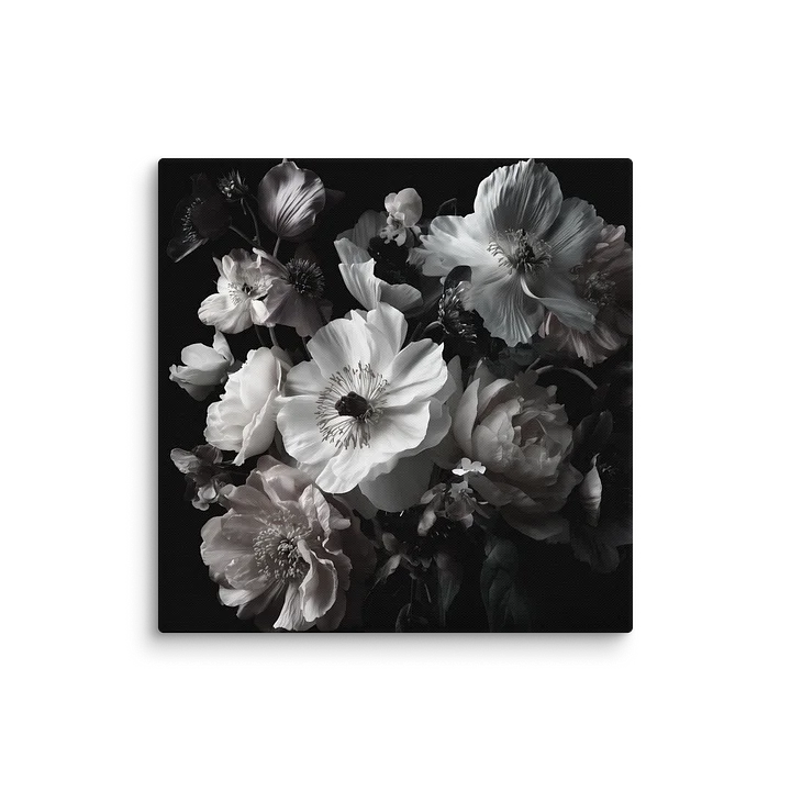 Carbon Bloom III — Quiet Choir Canvas product image (2)
