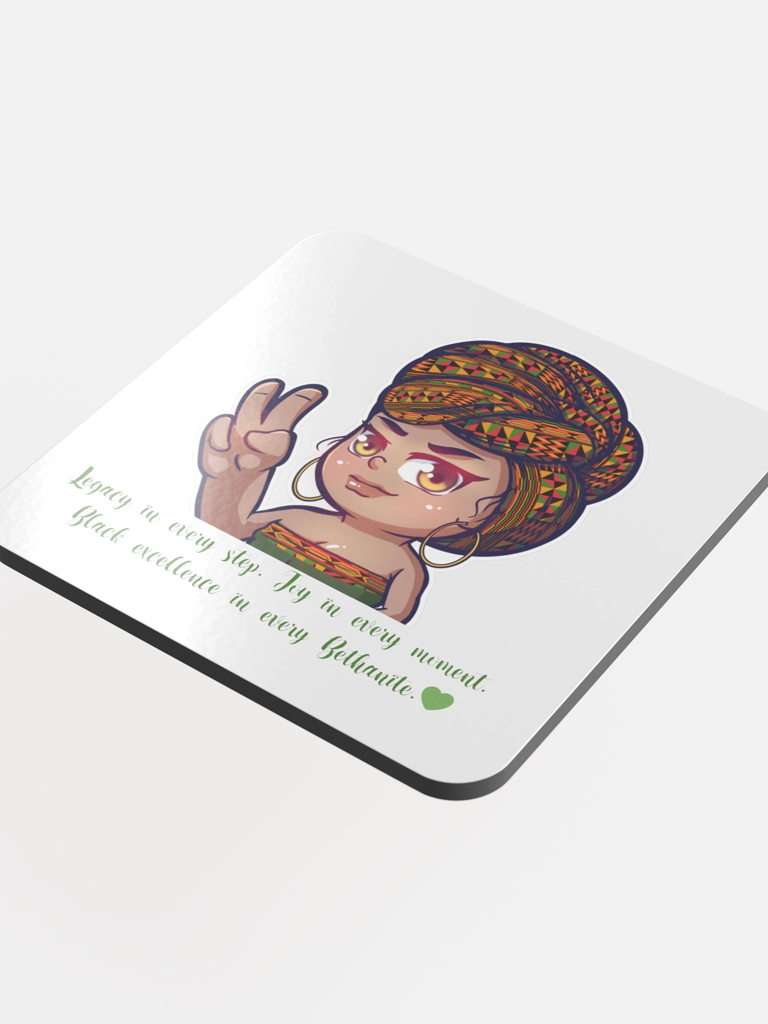 BusyBeth Afri Queen Coaster product image (4)