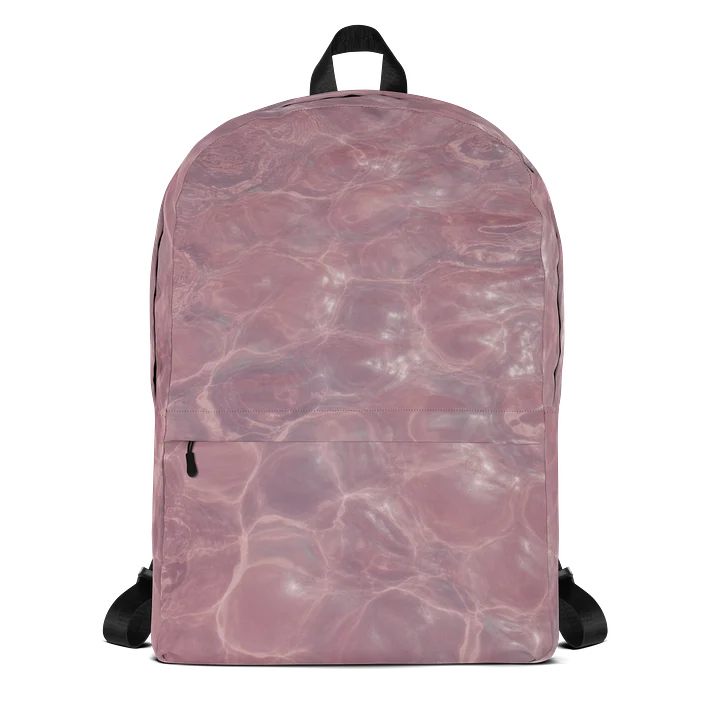 Blushed Aqua pastel rippled premium backpack product image (1)