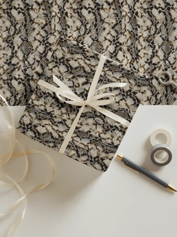Beige Snake Pattern Paper product image (4)