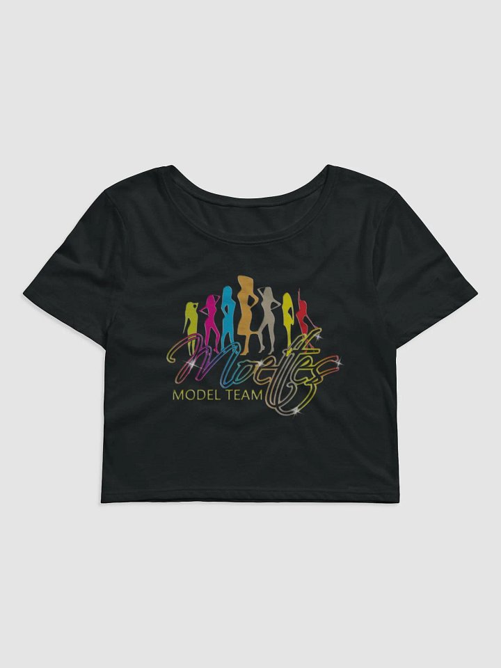 MOETTES PASSION CROP TEE WHT (MODEL TEAM EDITION) product image (2)