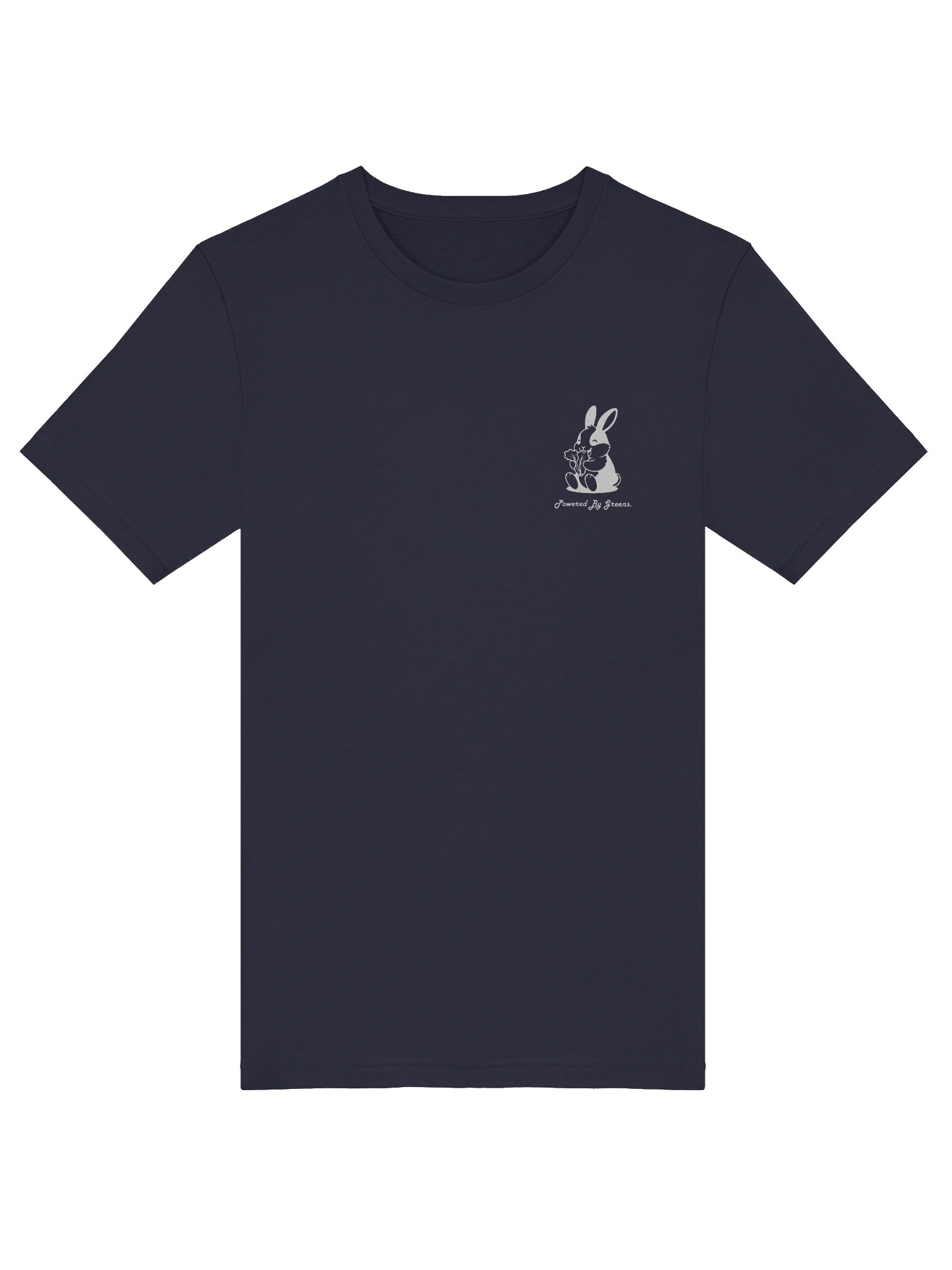 Bunny Rabbit Powered By Greens T-Shirt product image (5)