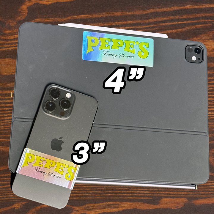 Pepe's Holo Sticker product image (1)