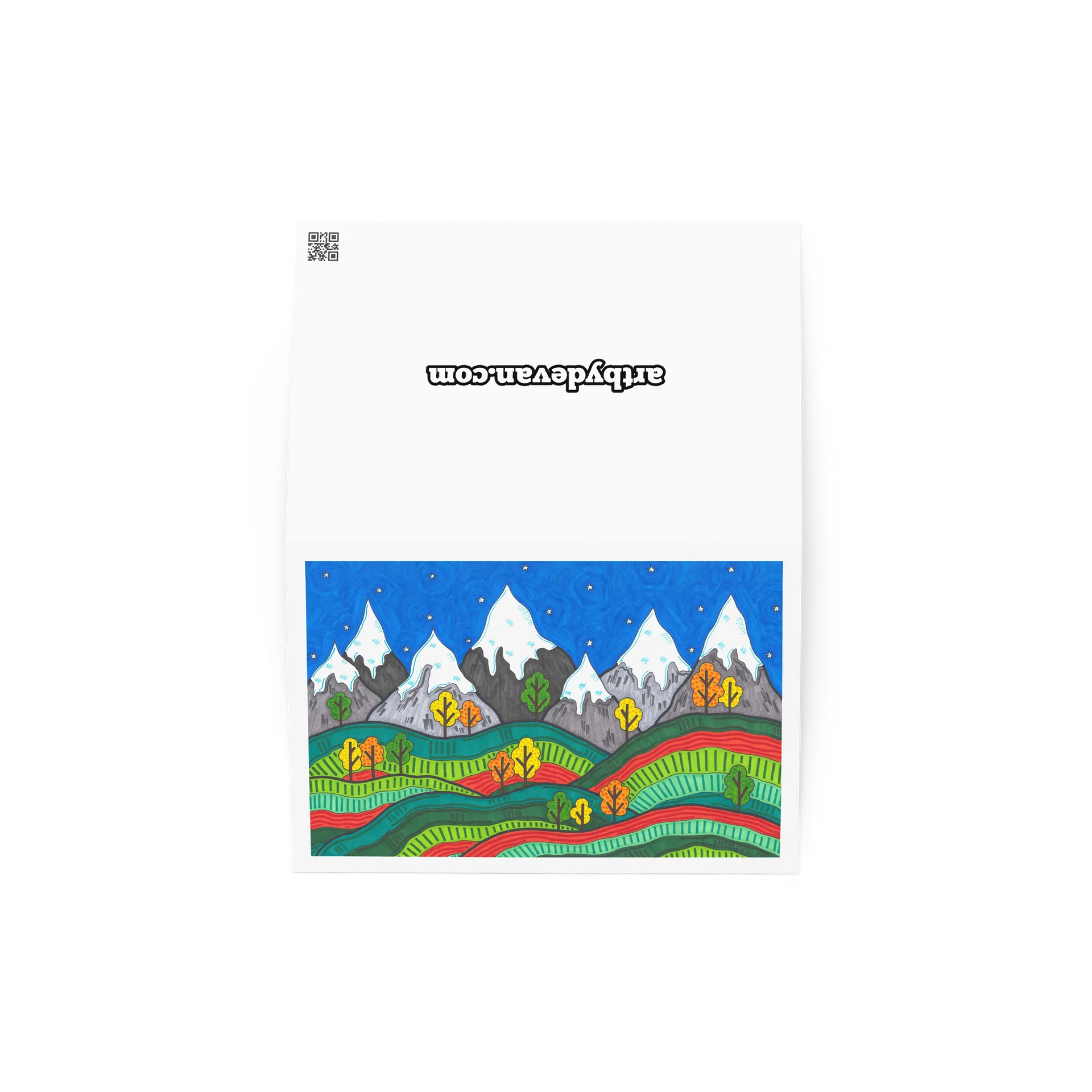 Art Card: Fall in the Mountains product image (2)