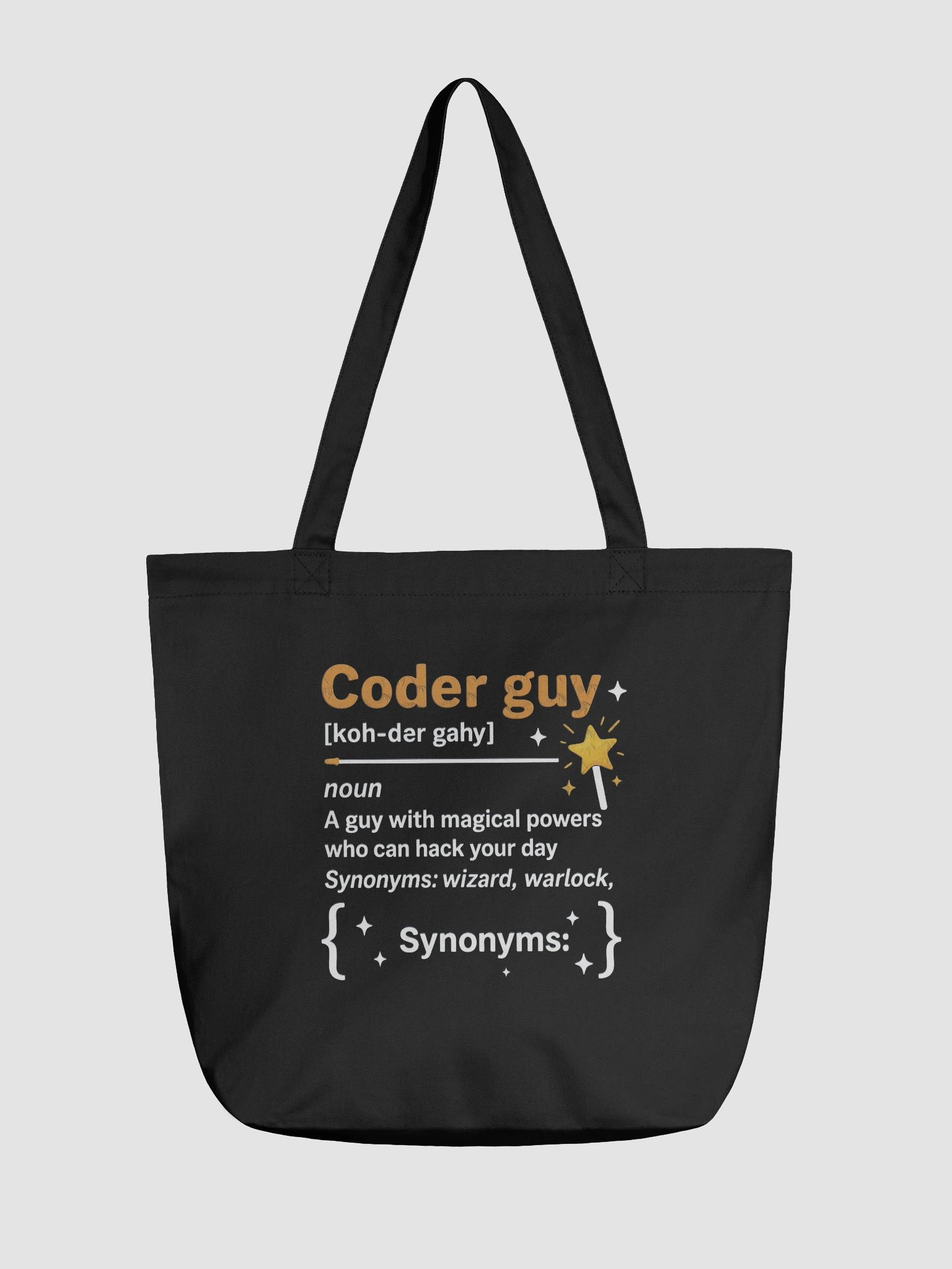 Coder Guy Tote Bag product image (1)