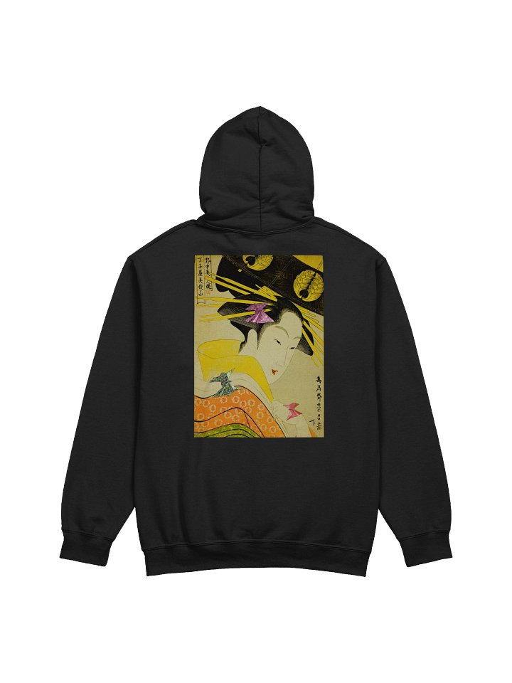 Elegant Kimono Woodblock Hoodie product image (6)