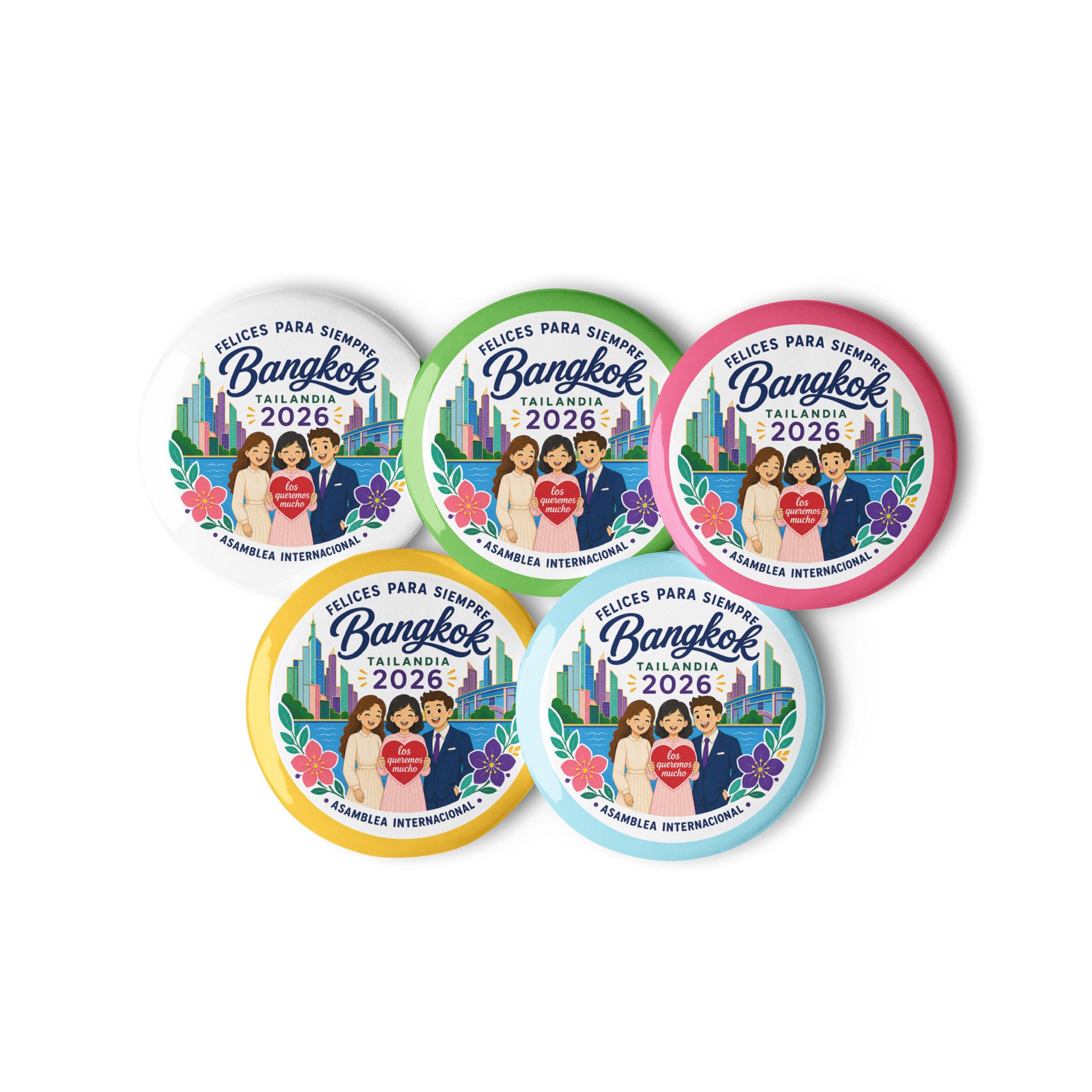 Felices para Siempre 2026 Asamblea Internacional Bangkok Tailandia: Los Queremos Mucho product image (1)