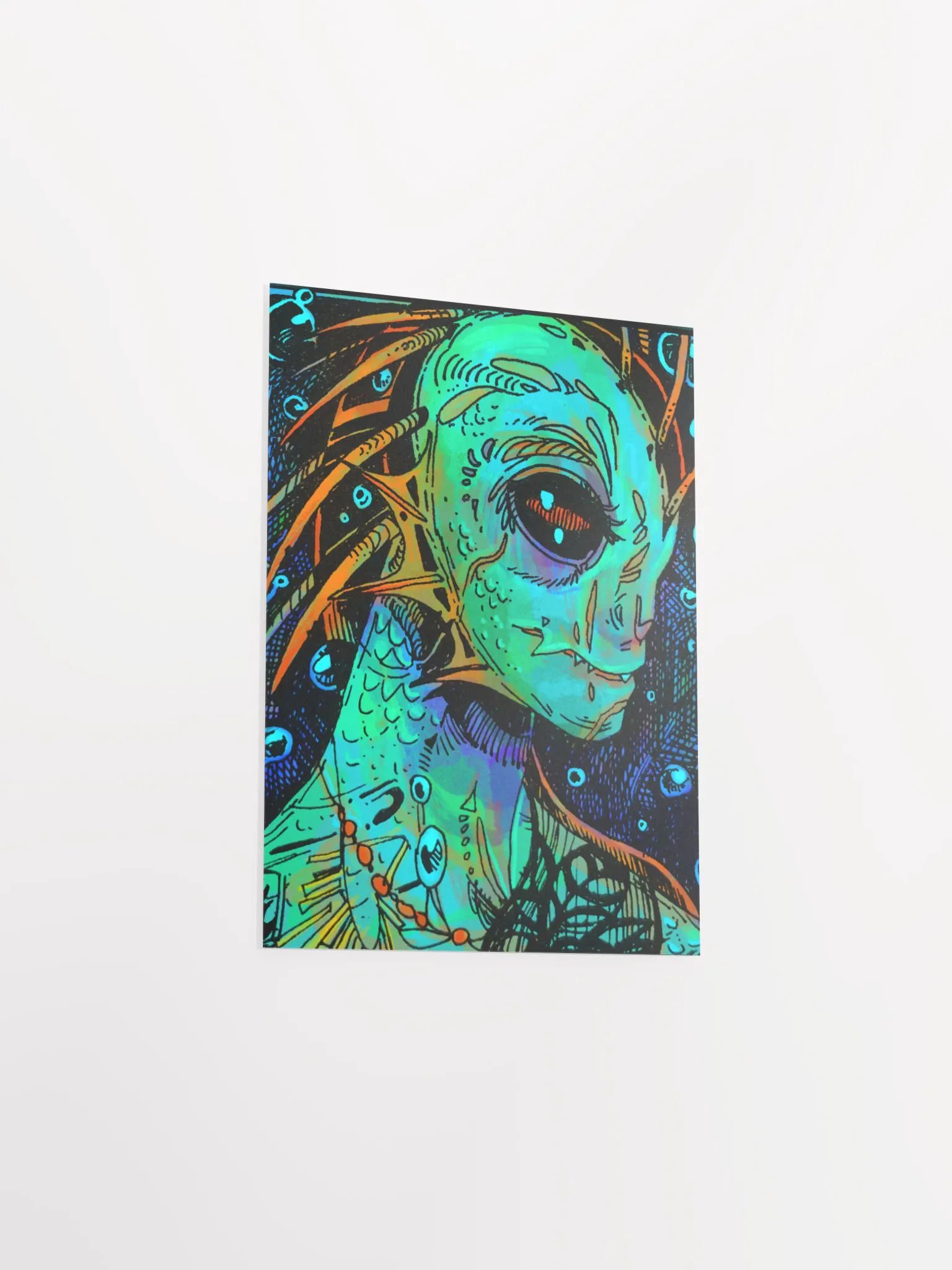 Fish Boyfriend Art Print product image (3)
