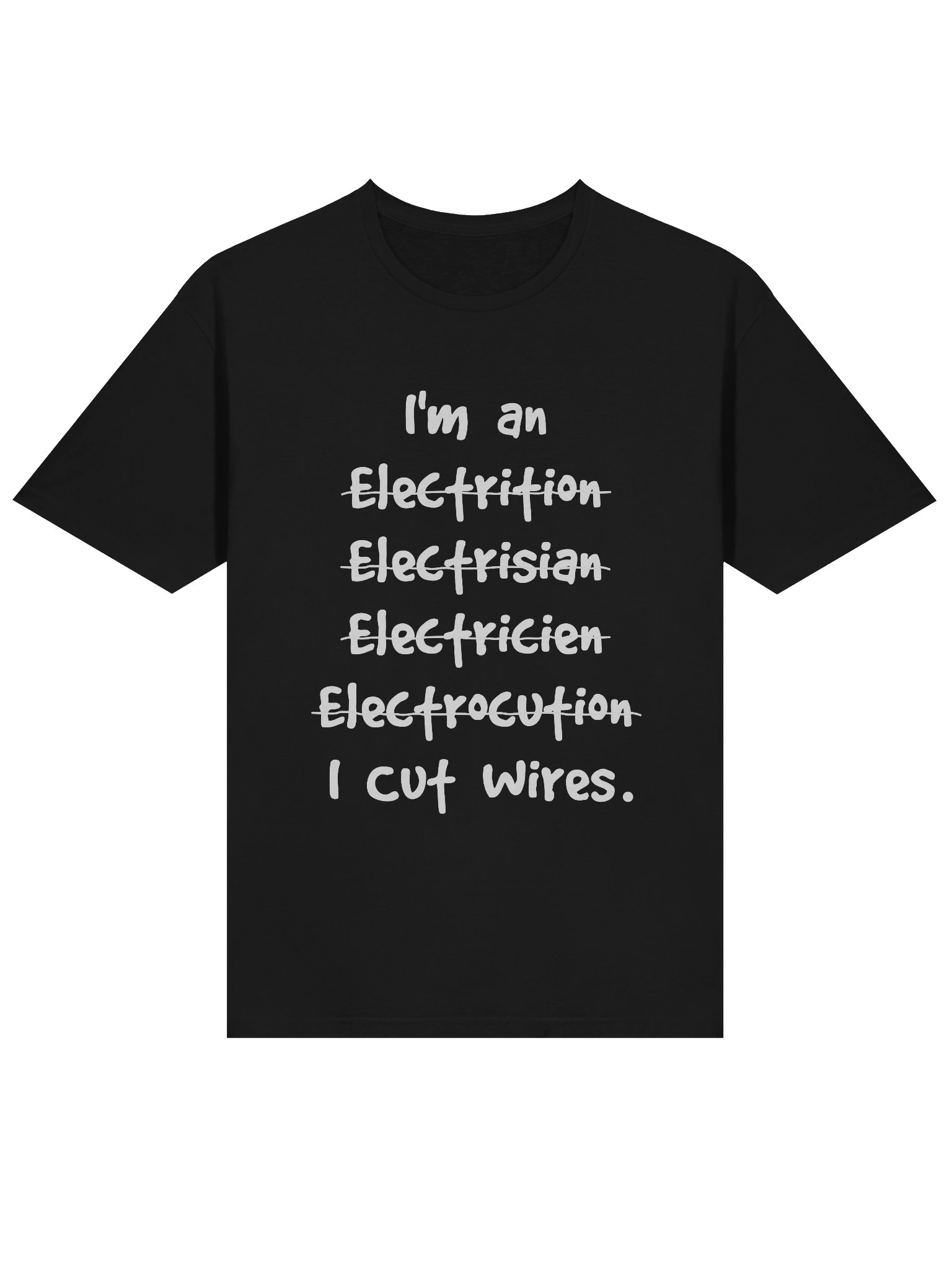 I Cut Wires - Funny Electrician product image (25)