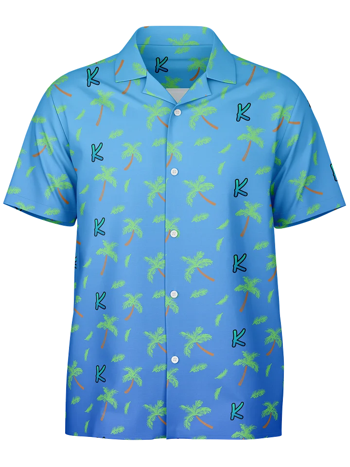 Adult Hawaiian Button Down Shirt product image (1)