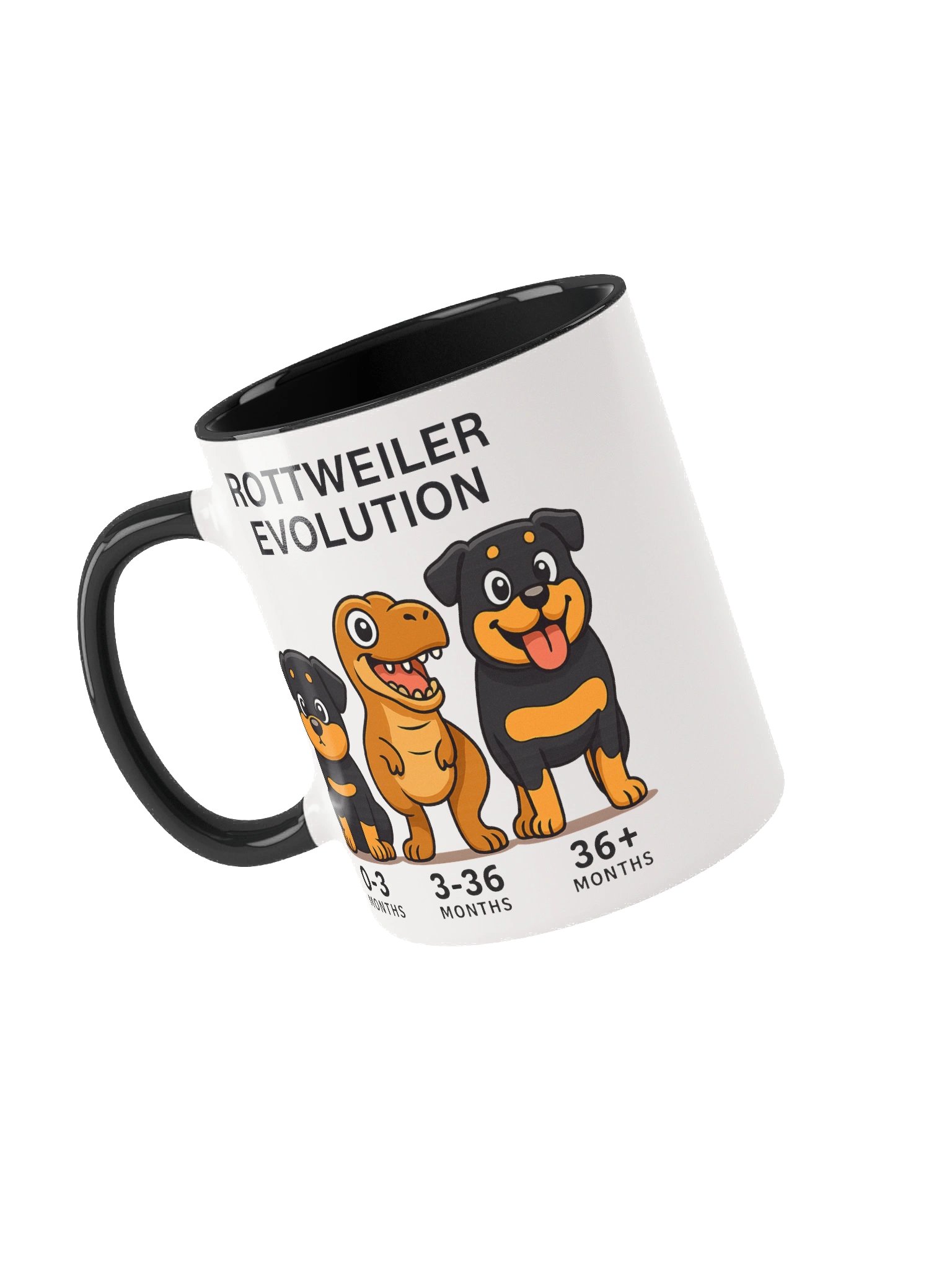 Rottweiler Evolution Ceramic Mug product image (19)