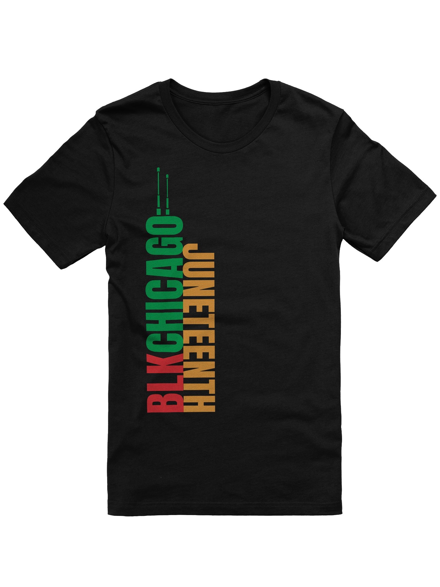 Juneteenth BLK Chicago Tee product image (2)