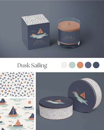I love seeing a collection grow beyond the pattern itself.

Watching Dusk Sailing come to life on products like candles and k...