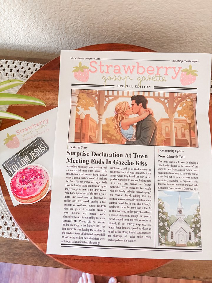 Strawberry Gossip Gazette (Special Edition) product image (1)