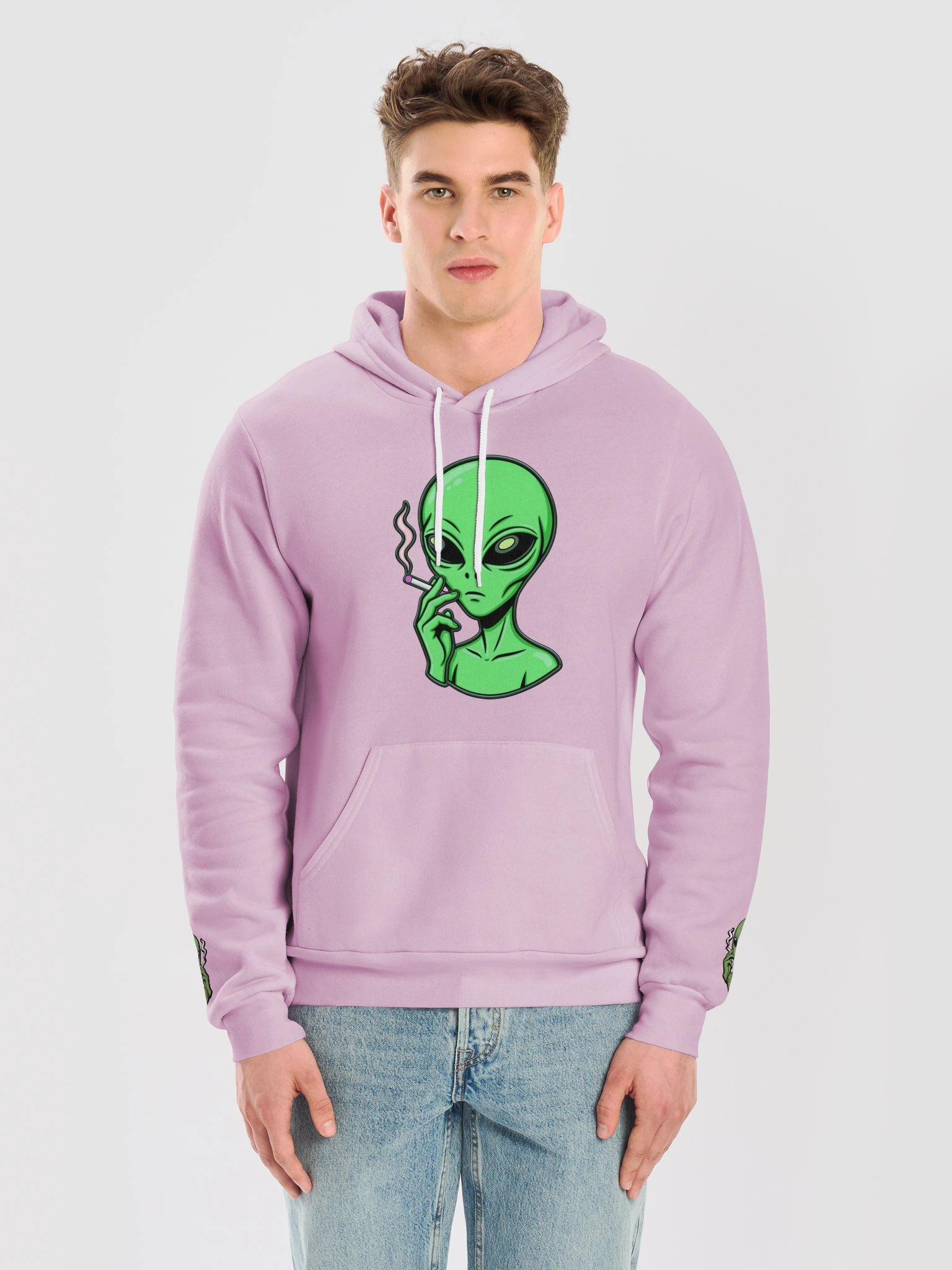 Alien Man Has Left The Fucking Planet Hoodie V product image (27)