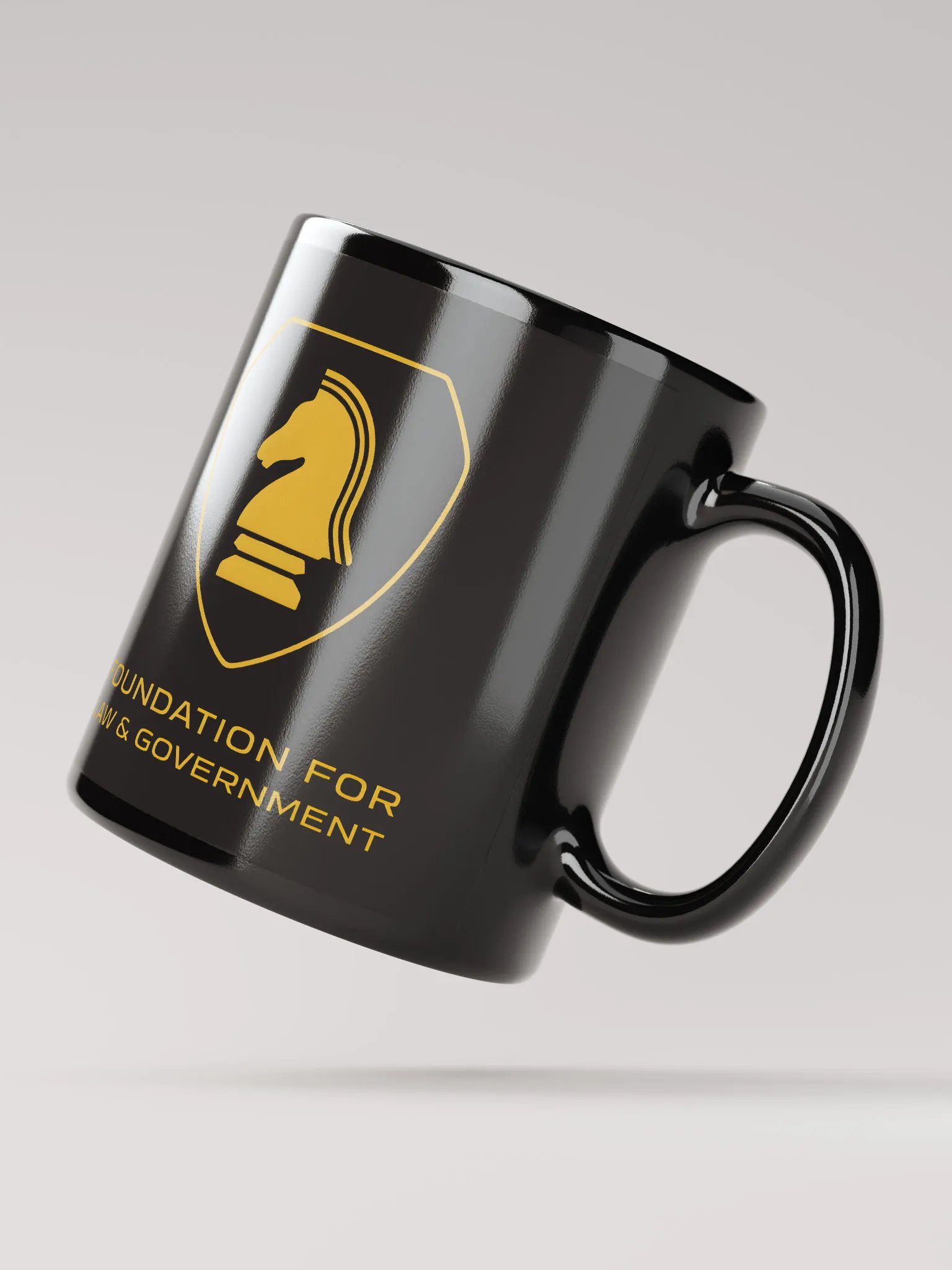 Foundation Mug Black (Gold Print) product image (3)