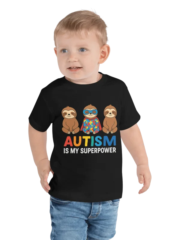 Autism Is My Superpower Toddler T-shirt product image (1)