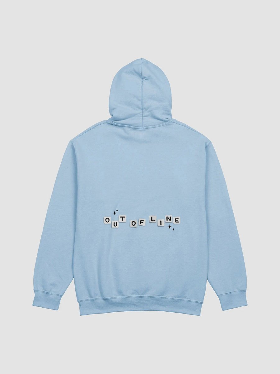 Xoxo hoodie (white/blue) product image (2)