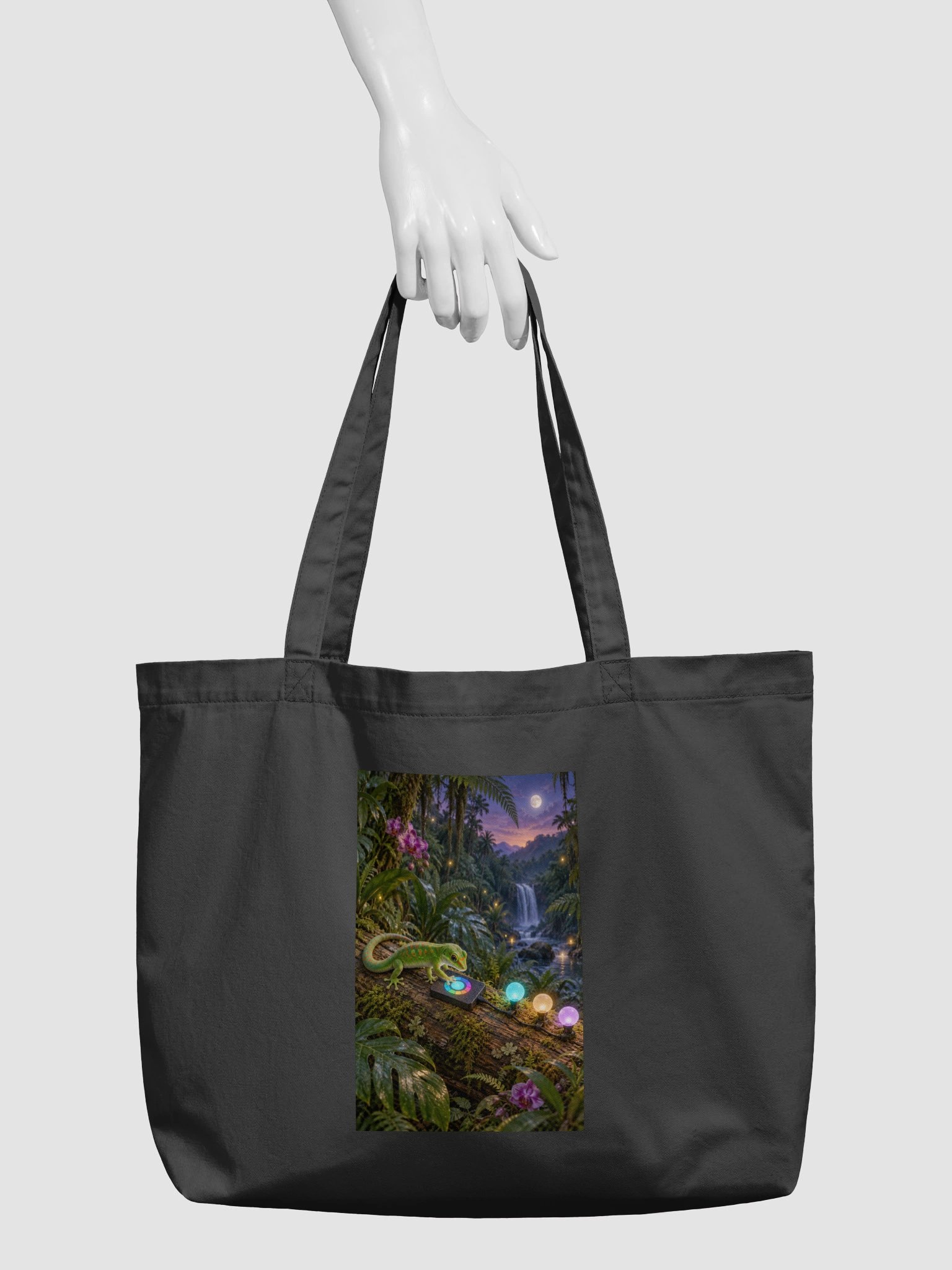 Gecko Gesture Cotton Tote product image (3)
