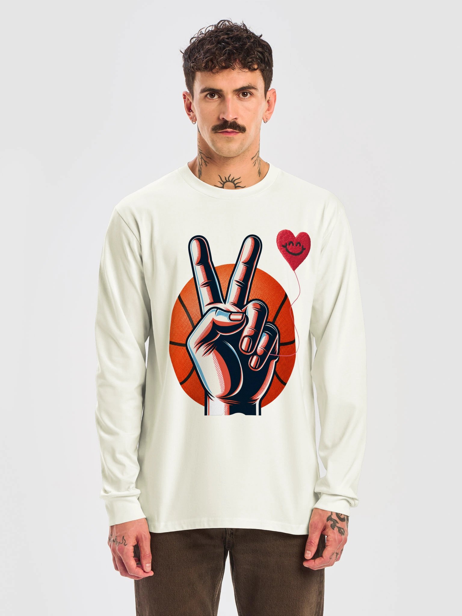 Peace Love Ball Tee product image (14)