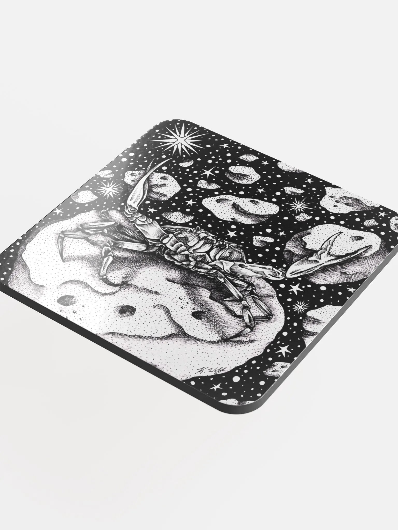 Cancer Zodiac coaster product image (4)