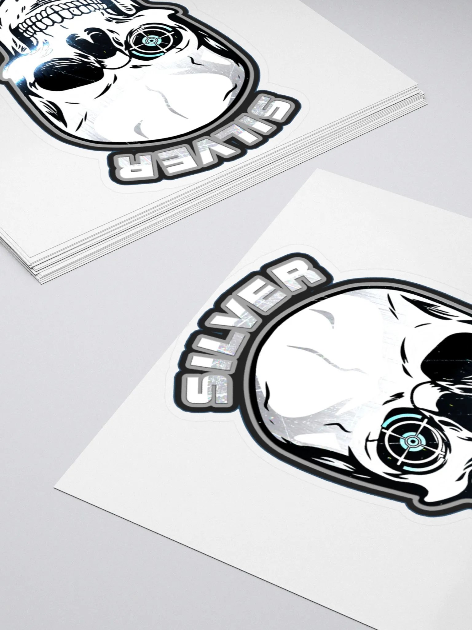 Silver Sniper Logo Sticker product image (4)