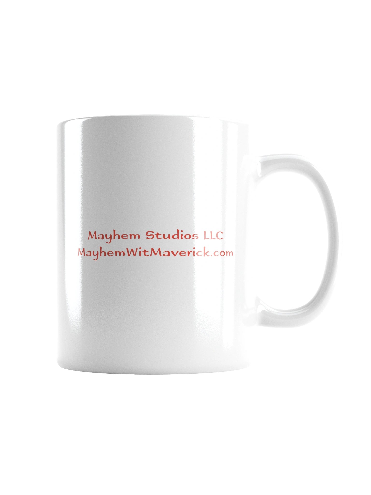 Maverick Mayhem Skull Mug (White background) product image (2)