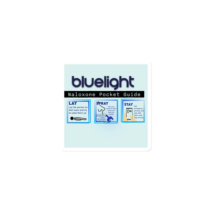 Naloxone Pocket Guide Magnet- Europe product image (1)