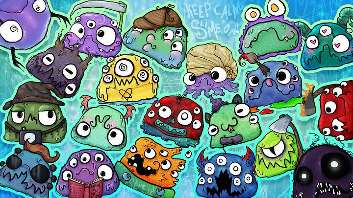 Keep Calm, Slime on - Digital Poster product image (1)