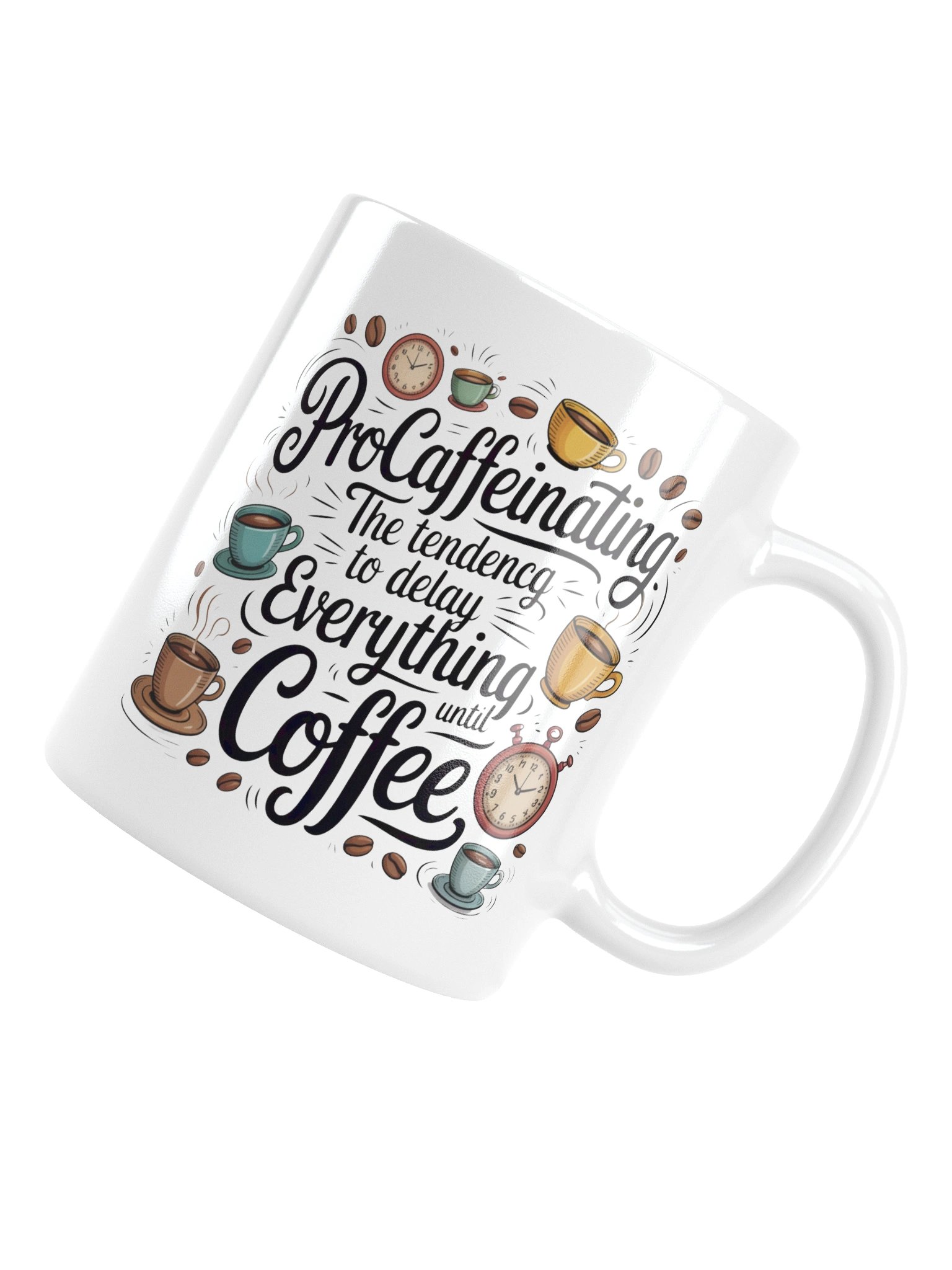 Procaffeinating Funny Coffee Mug – Procrastination Humor Gift product image (6)