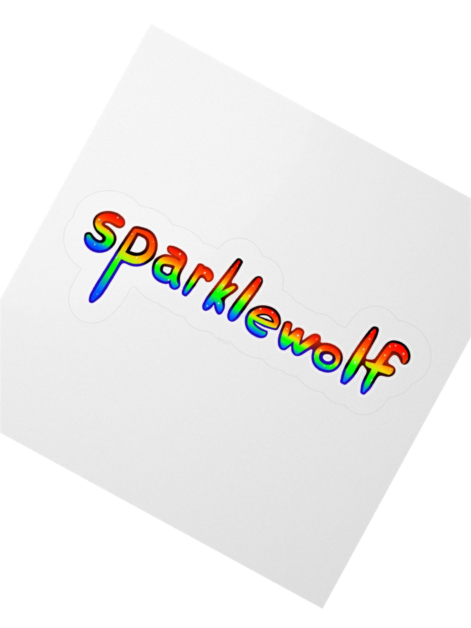 SPARKLEWOLF STICKER product image (2)