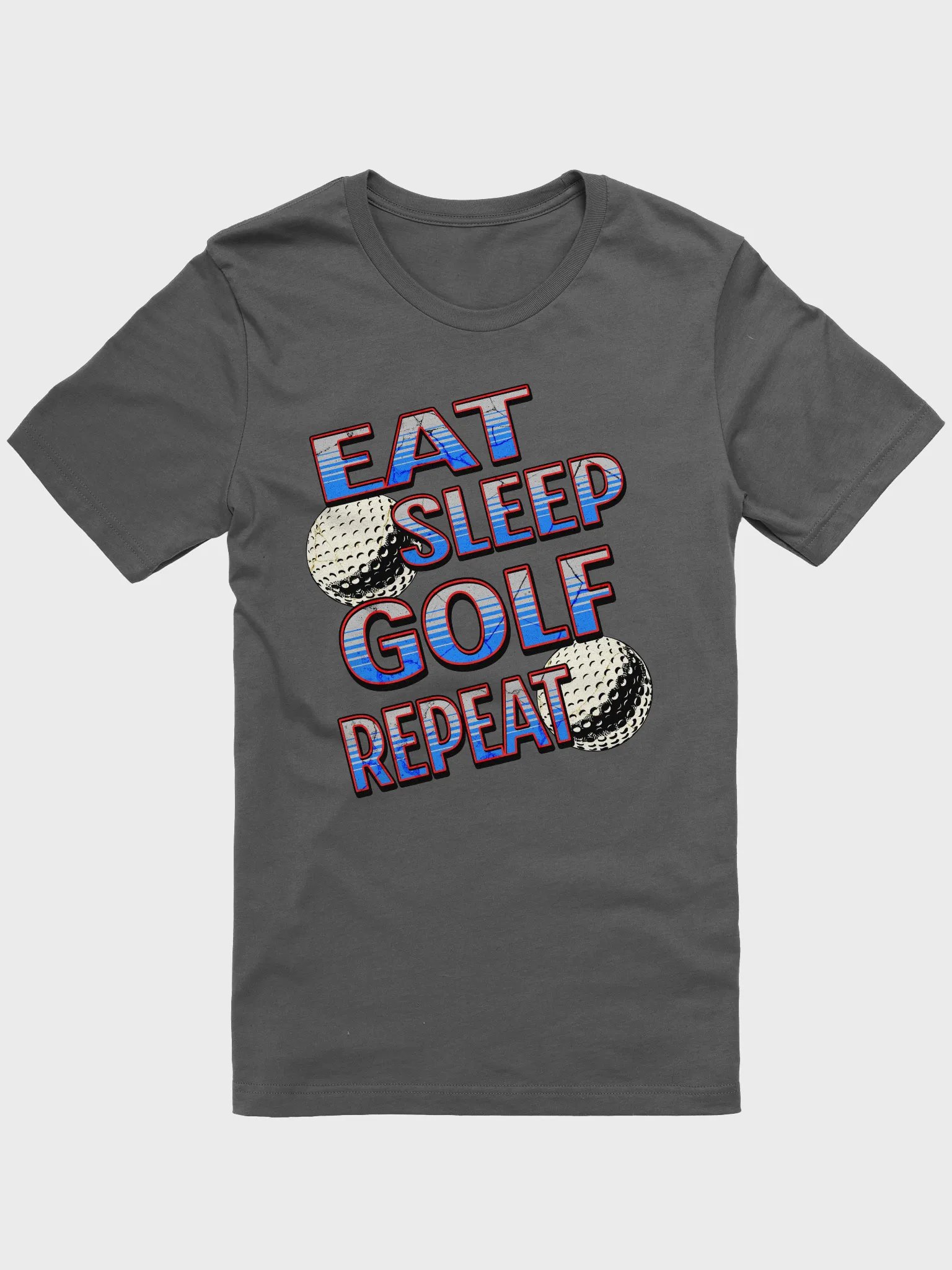 Eat Sleep Golf Repeat Angle Lover's Ultimate Tee product image (1)